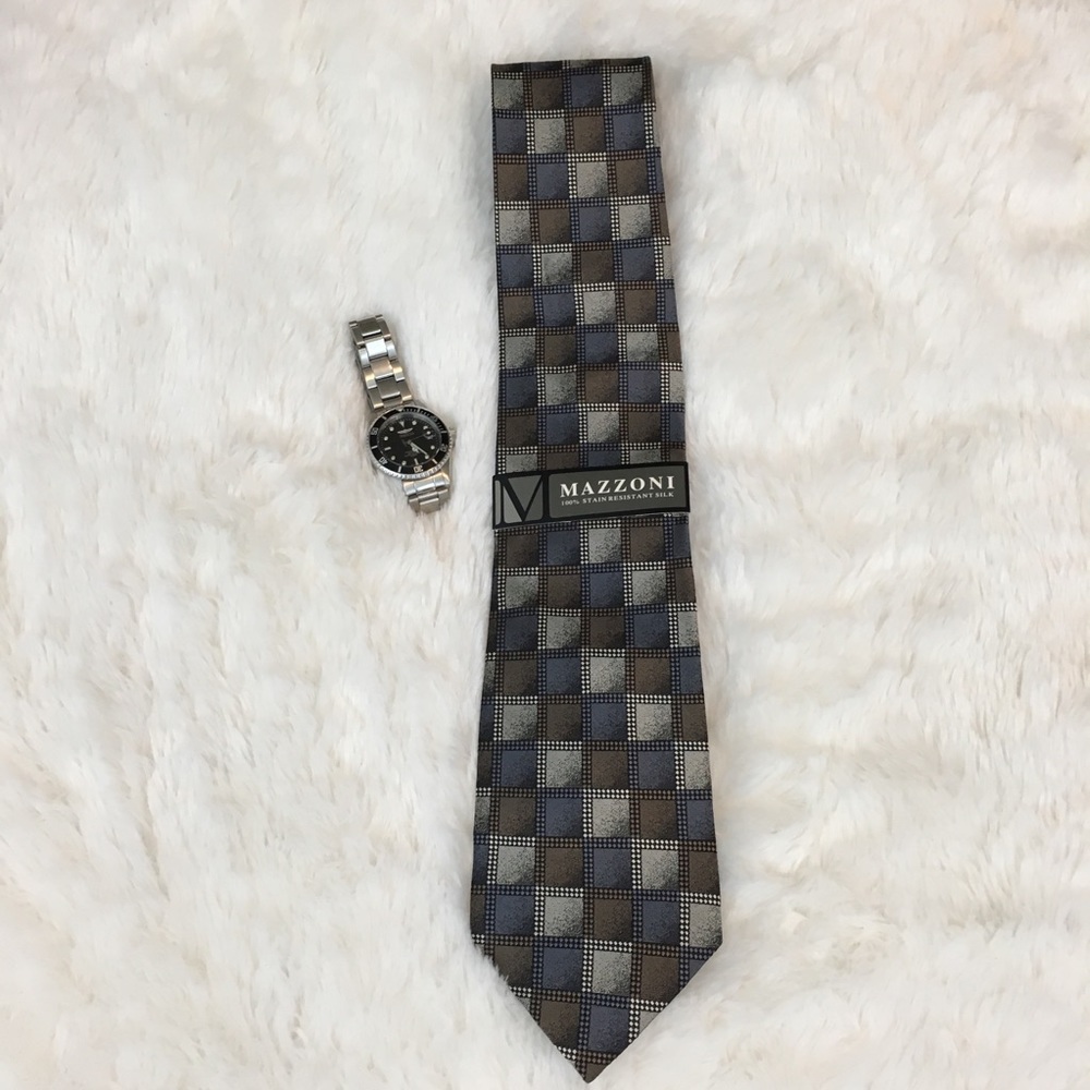 Mazzoni 100% Silk Tie